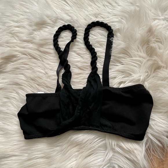 OUT FROM UNDER Black Twist Bralette - Picture 3 of 4